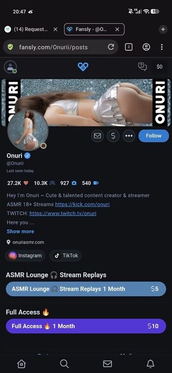 Full leaked Asmr onuri private onlyfans photo
