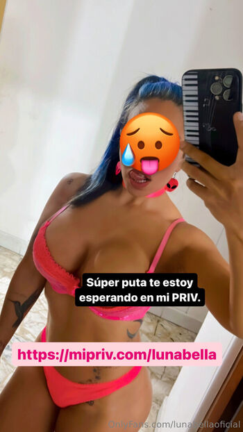 Full leaked Lunabellaoficial private onlyfans photo